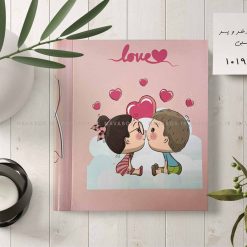 آلبوم عکس کودک چسبی 20برگی سیمی 20در25 طرح دختر پسر