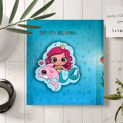 آلبوم عکس کودک چسبی 20برگی سیمی 20در25 طرح پری دریایی