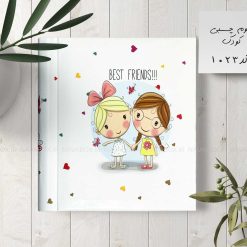 آلبوم عکس کودک چسبی 20برگی سیمی 20در25 طرح دختربچه