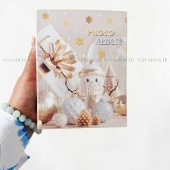 آلبوم عکس پاکتی 100عکسی 10در15 وارداتی طرح آدم برفی مهربون